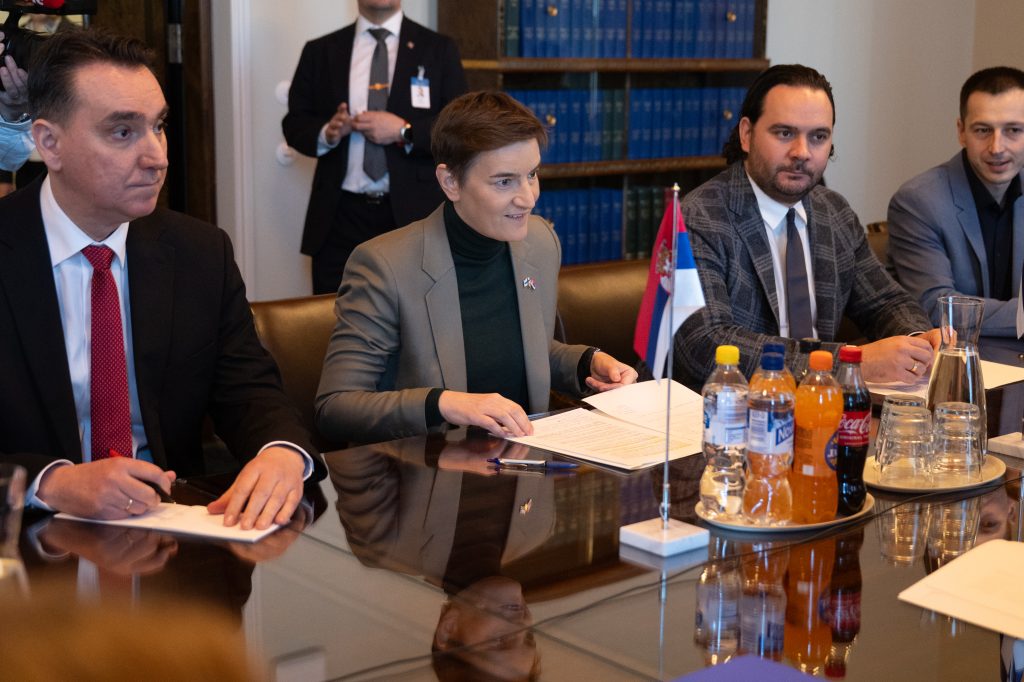 Брнабић присуствовала пленарној седници финског парламента