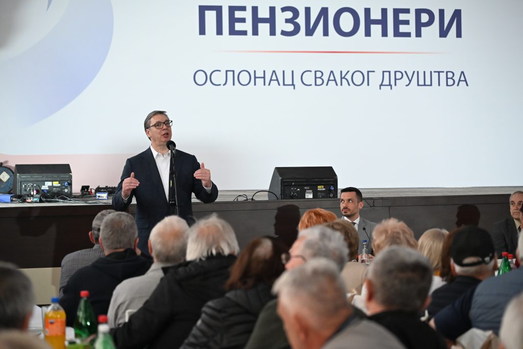 Вучић: И ове године повећање пензија