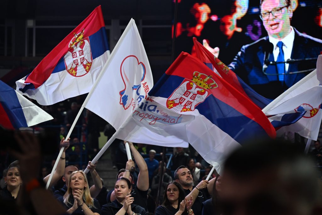 Скуп СНС у Београду: Вучић позвао све да изађу на изборе