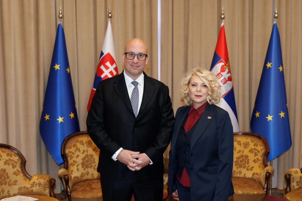 Софронијевић са министром Словачке о саобраћајном повезивању