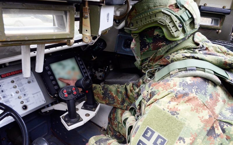 Јаке снаге војске и полиције у Кањижи