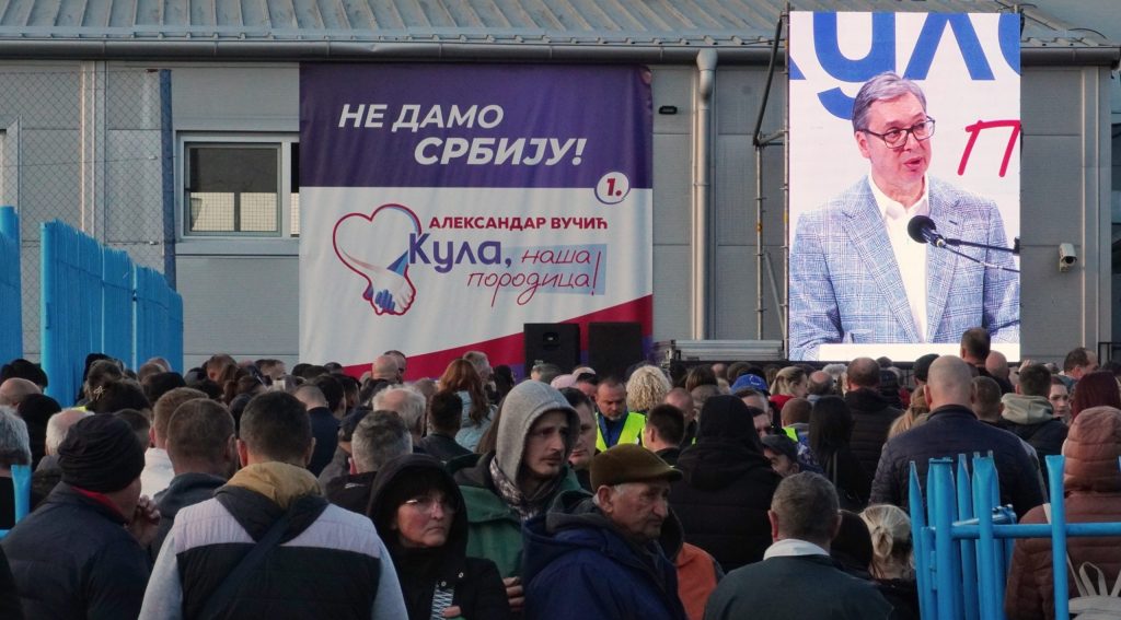 Вучић у Кули: Живимо у ери тектонских промена