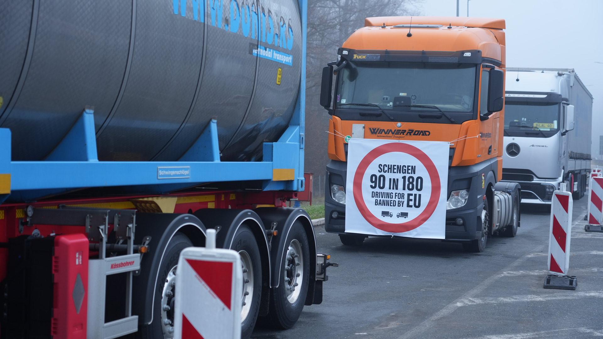 Превозници са Западног Балкана ће поново блокирати прелазе