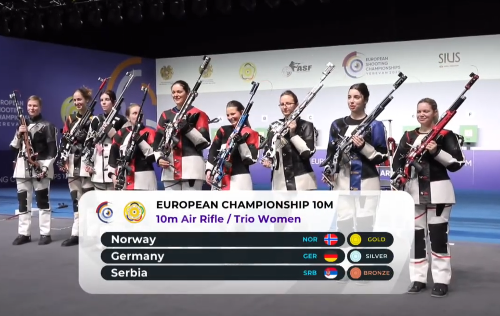 Српкиње „упуцале“ бронзу на Европском првенству