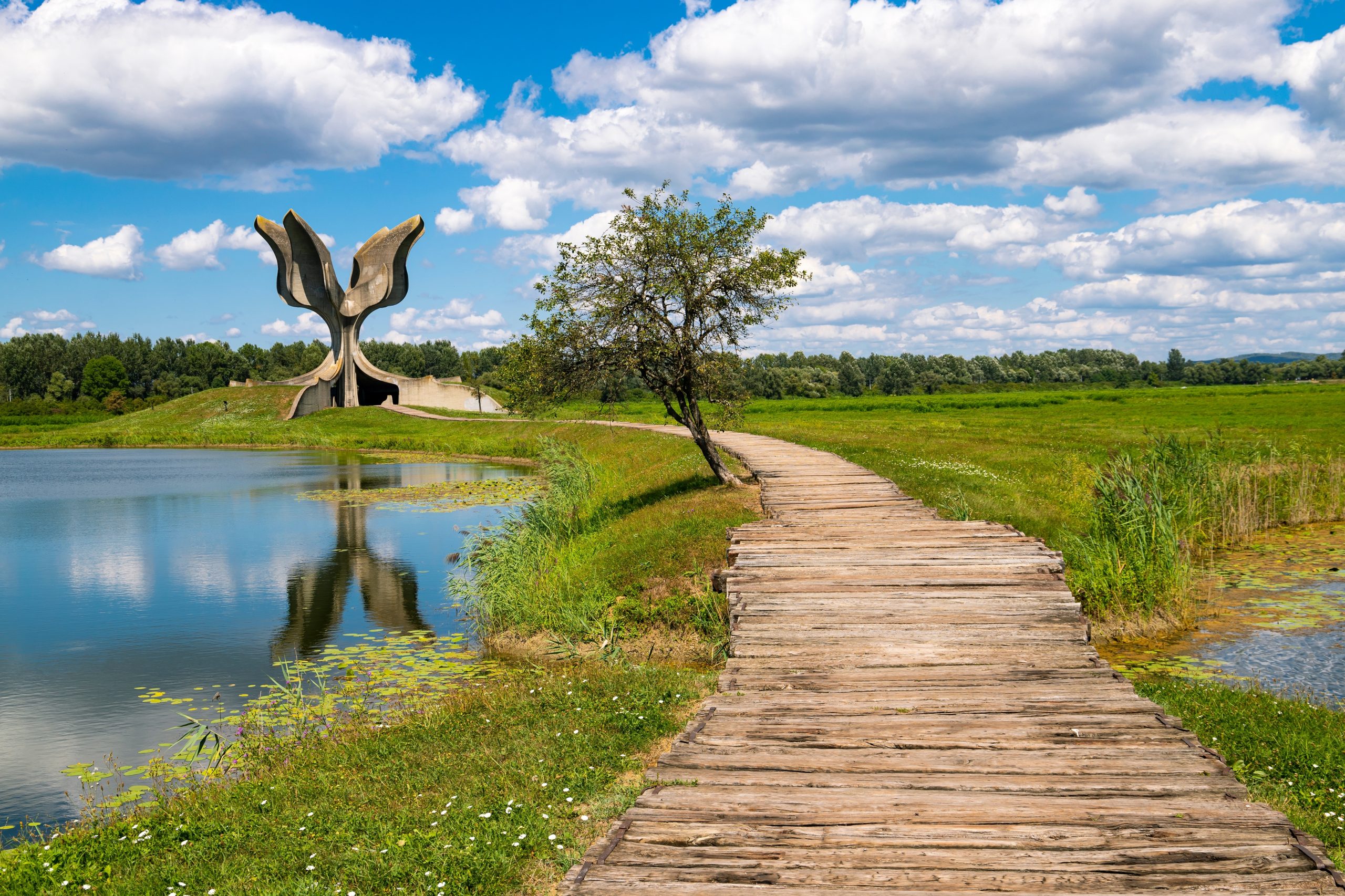 Преживели заточеници логора Јасеновац 22. априла 1945. започели пробој