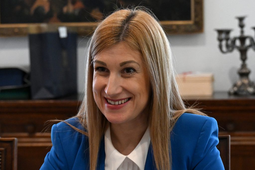 Јовановић са полазницима Бечке дипломатске академије