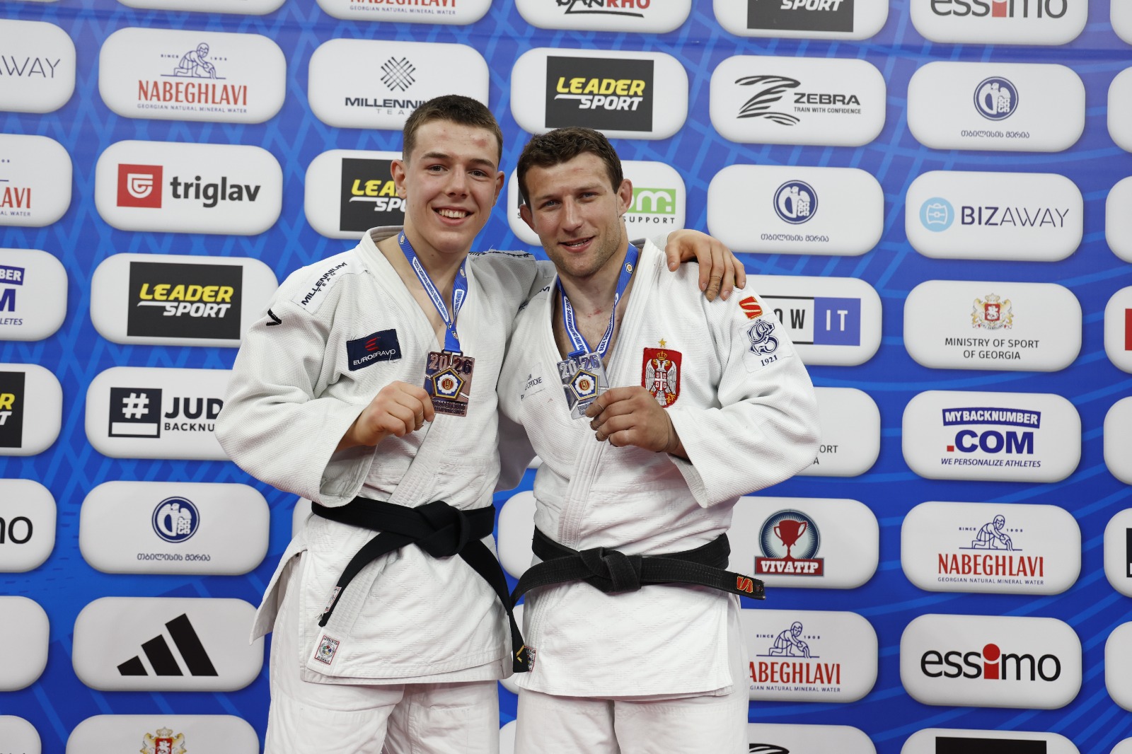Немања Мајдов вицешампион Европе у џудоу, Михајло Симин освојио бронзу