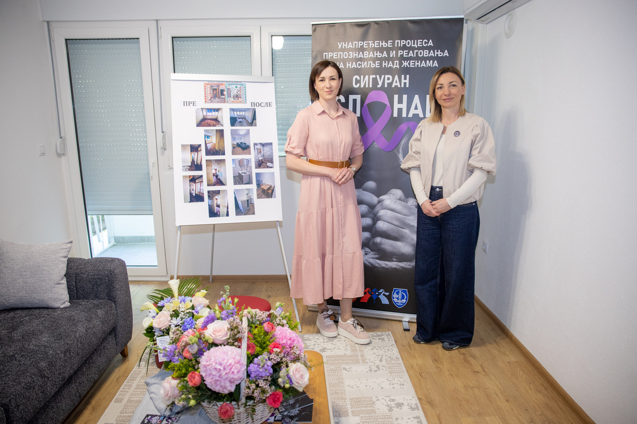 Министарка Мацура отворила склониште за жене жртве насиља у Трстенику