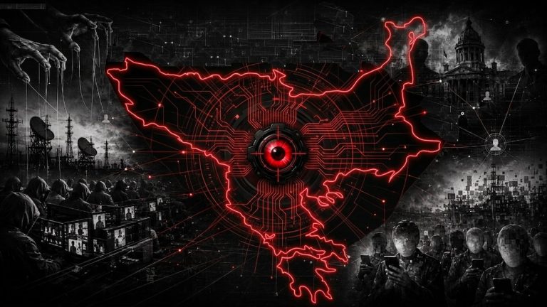 Илустрација дигиталног рата на Балкану