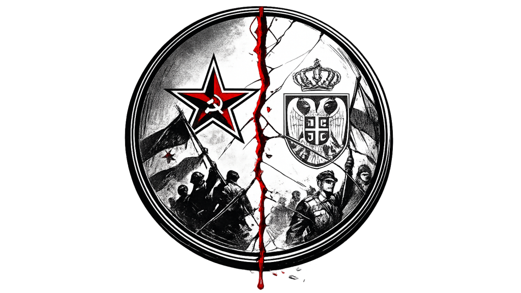 Илустрација Југославије и Србије и антифашистичке борбе