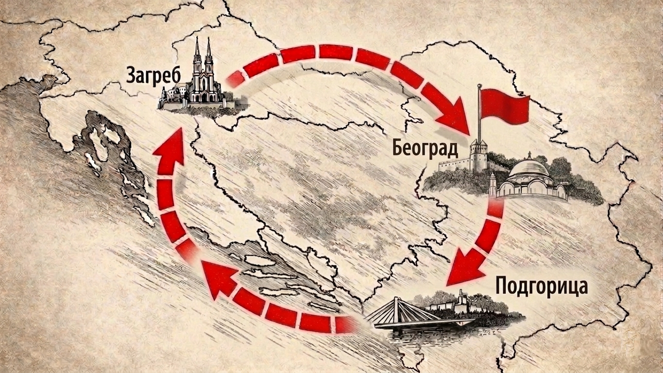 Како се из Загреба и Подгорице креира слика о Србији и Вучићу