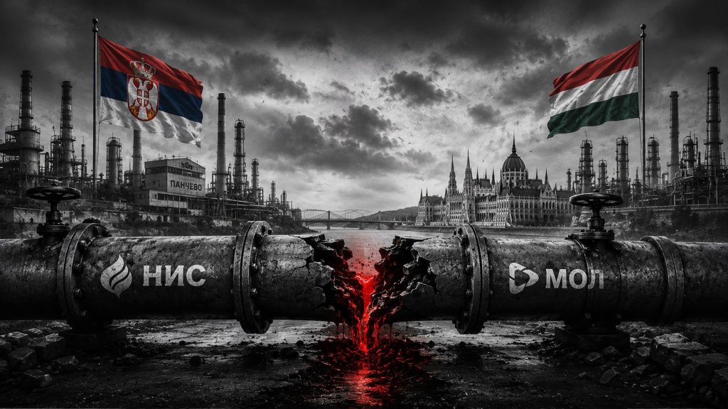 Илустрација преговора Србије и мађарске нафтне компаније МОЛ о куповини Нафтне индустрије Србије (НИС)