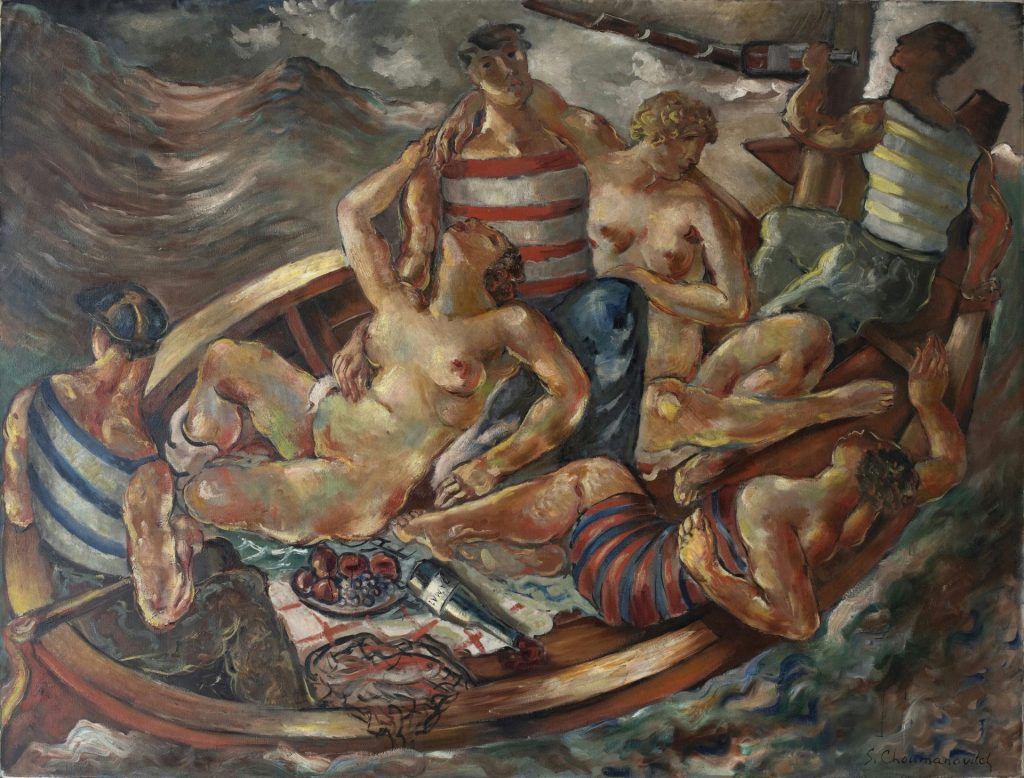 Пијана лађа, слика Саве Шумановића