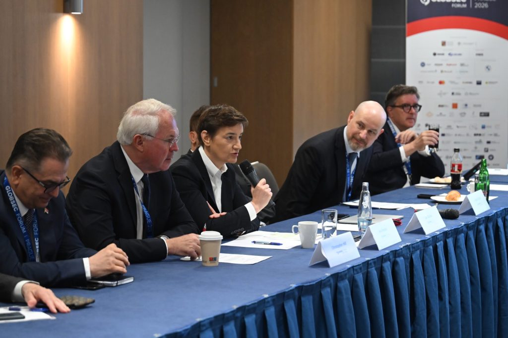Ана Брнабић на форуму GLOBSEC 2026
