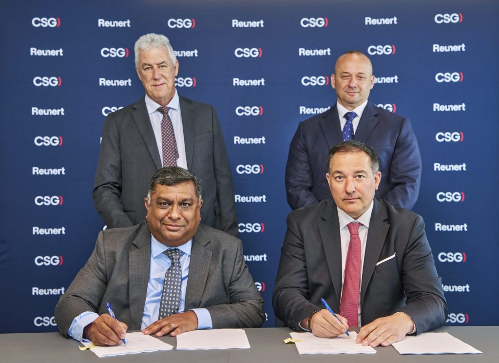 CSG и Reunert оснивају предузеће за производњу електронских упаљача за муницију великог калибра