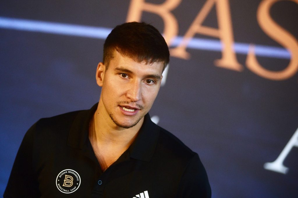 Богдан Богдановић на 8. кошаркашком кампу Богдана Богдановића у Београду