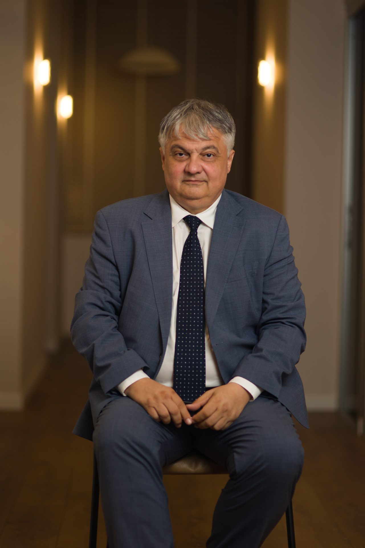 Генерални директор Телекома Србија Владимир Лучић током интервјуа у просторијама Српског недељника Компас