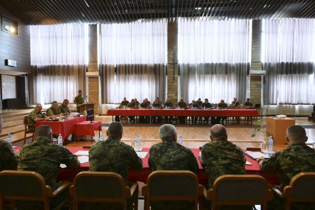 Састанак у Војсци Србије: О безбедности у земљи и окружењу