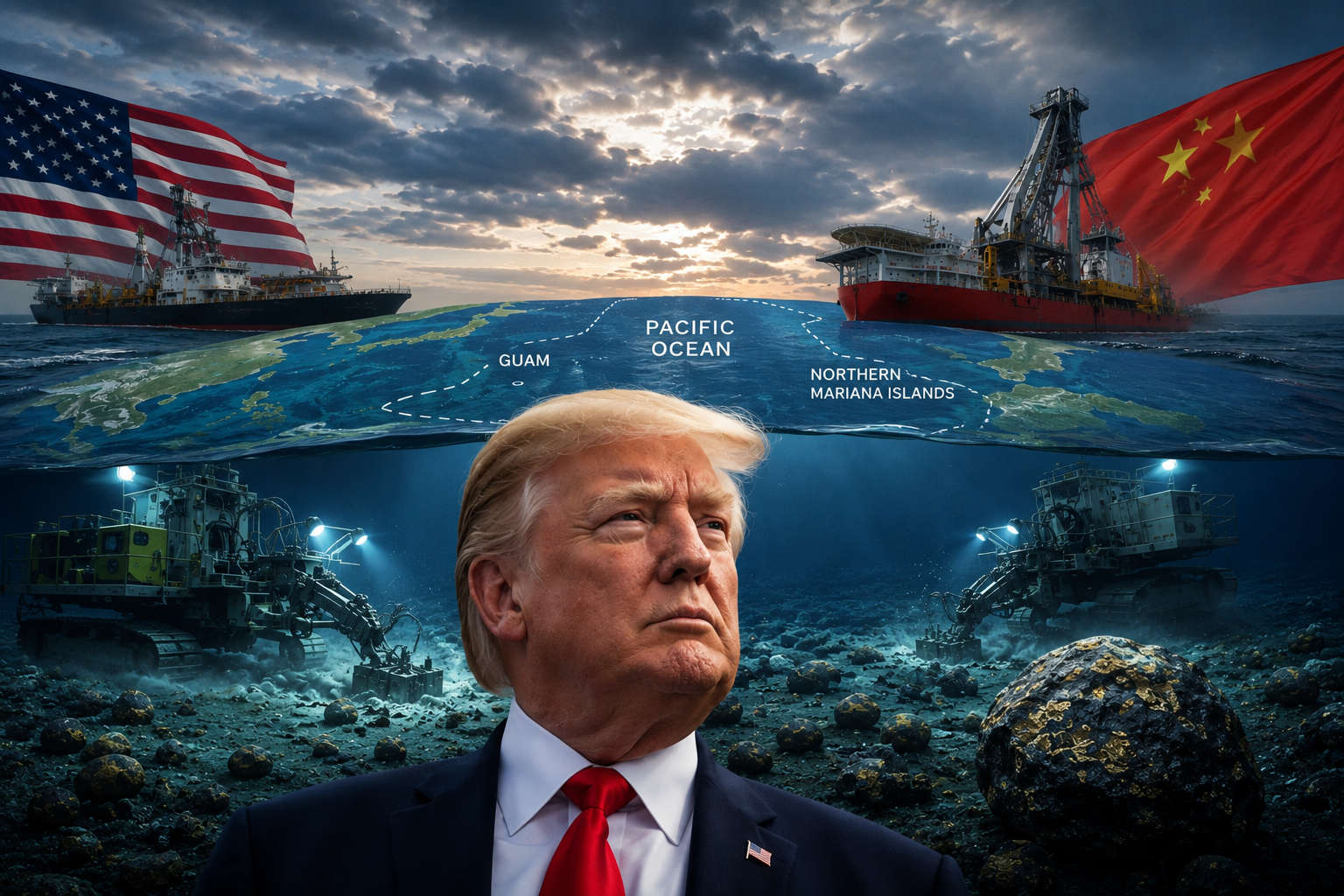 Трампов план за Пацифик: Вашингтон отвара морско дно у трци са Кином