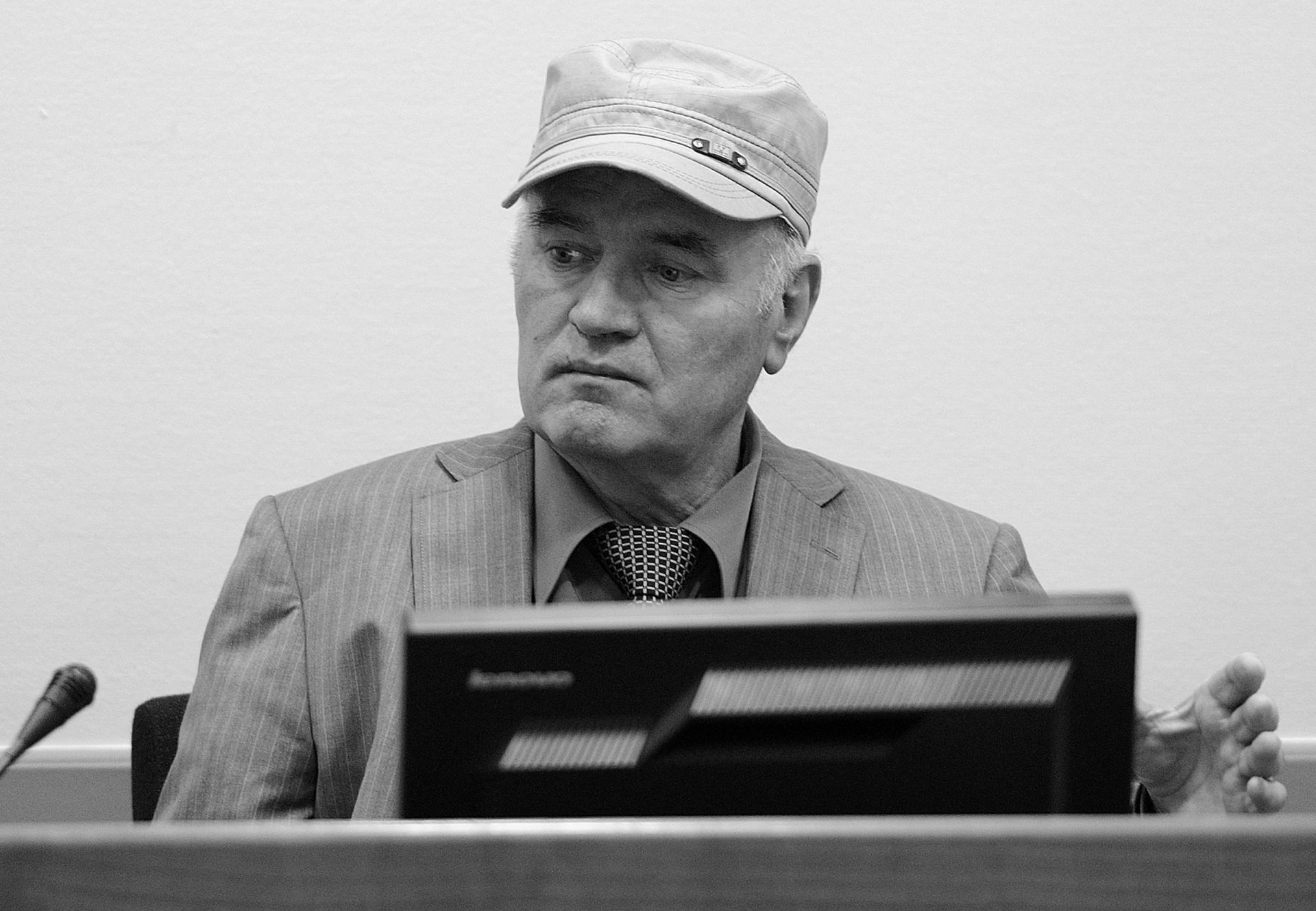 Ратко Младић на суђењу у Хагу
