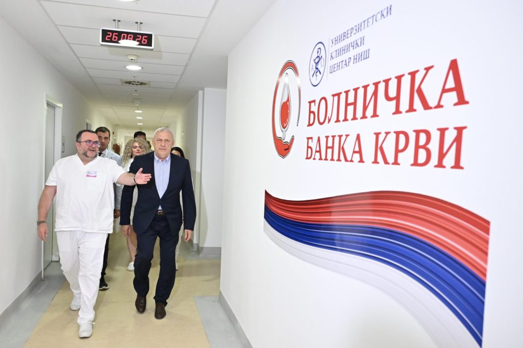 Балинт обишао нову Банку крви и Дневну болницу за терапију бола УКЦ Ниш