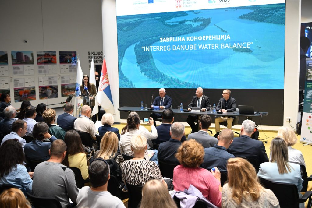 Србијаводе данас организују завршну конференцију „Interreg Danube Water Balance“